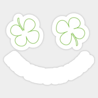 Womens Rub Me For Luck - Shamrock Boobs T-Shirt Irish Boobies St Patrick's Day Shirt Sticker